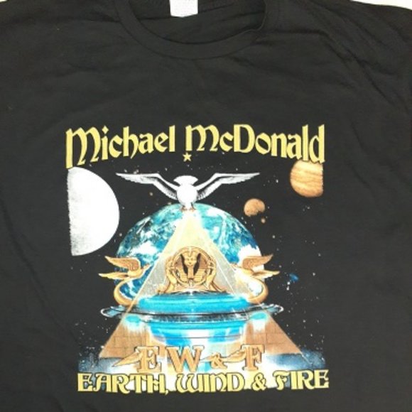 Michael McDonald & EWF 2008 Shirt - Picture 1 of 2